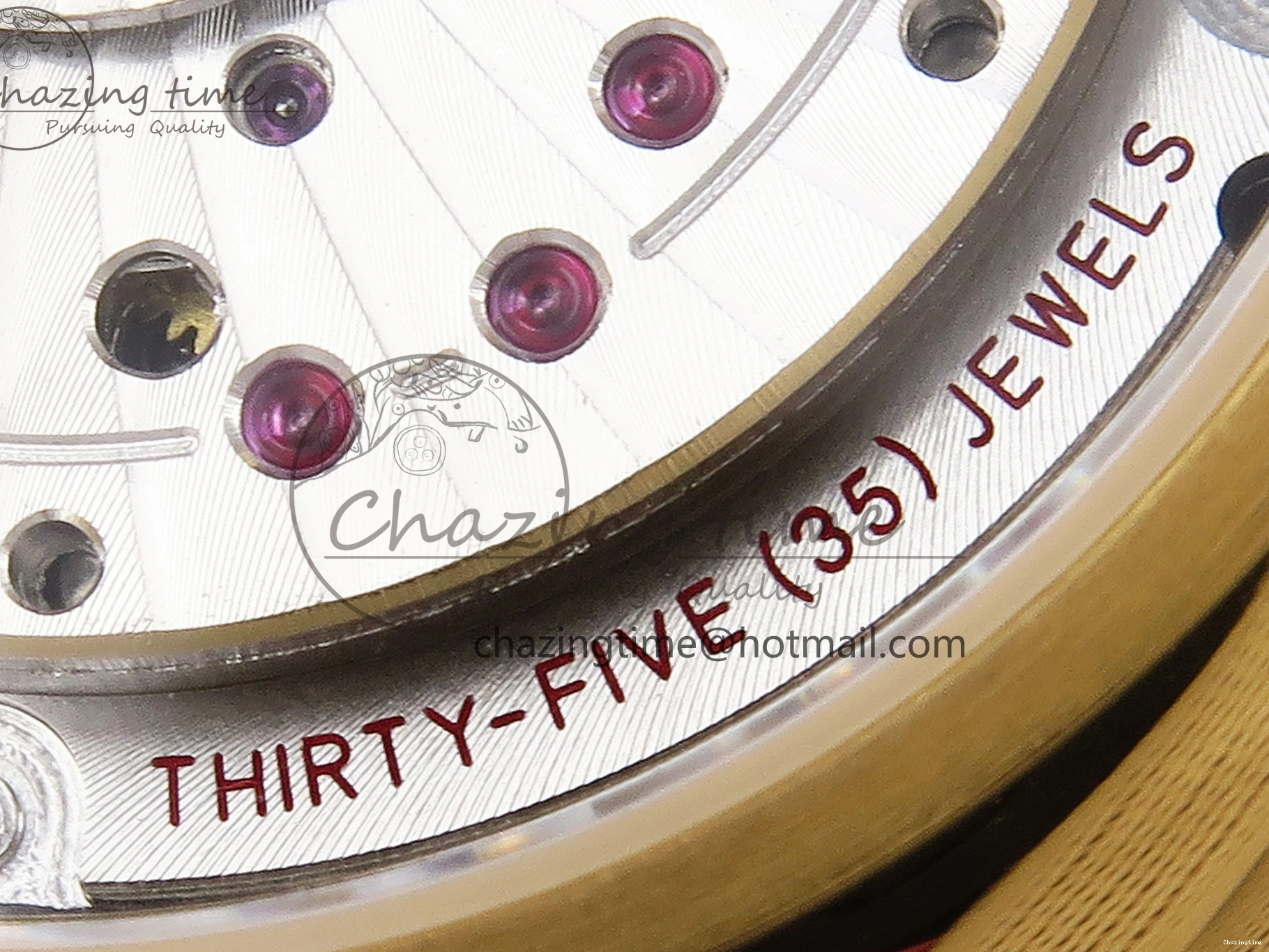 0202 De Ville Date YG MKF 1:1 Best Edition White Textured Dial Roman Marker on Brown Leather Strap A Refined 7756